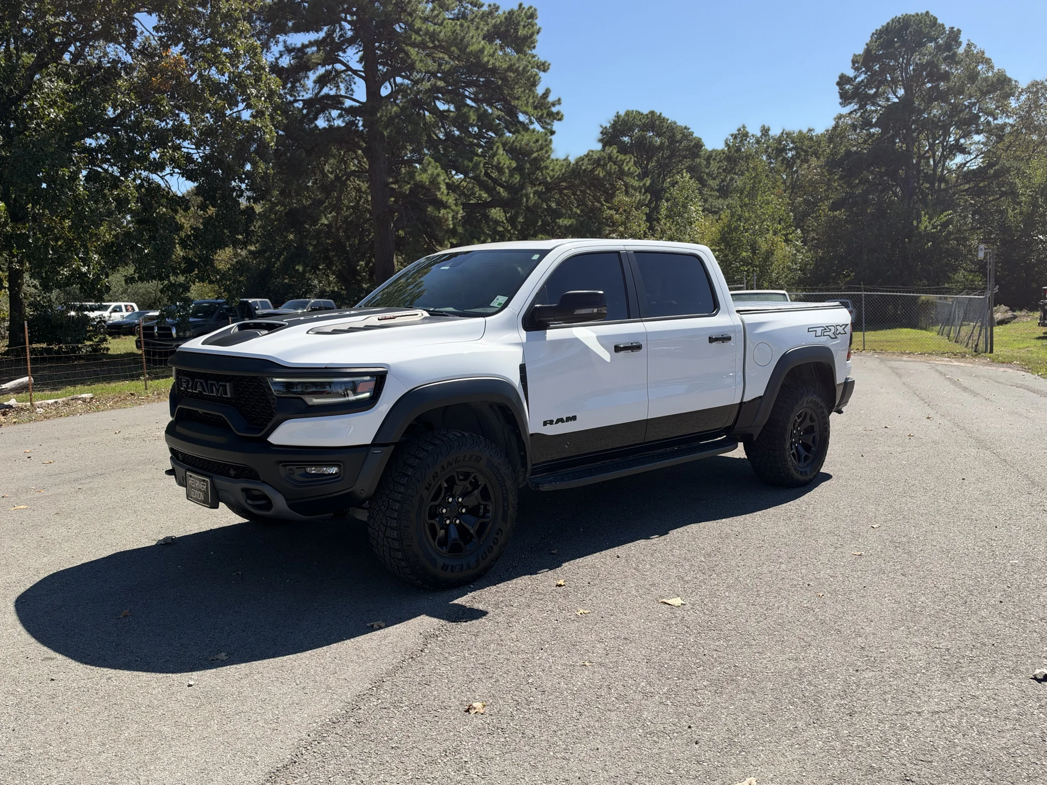 Used 2023 Bright White Clearcoat Ram TRX image 1