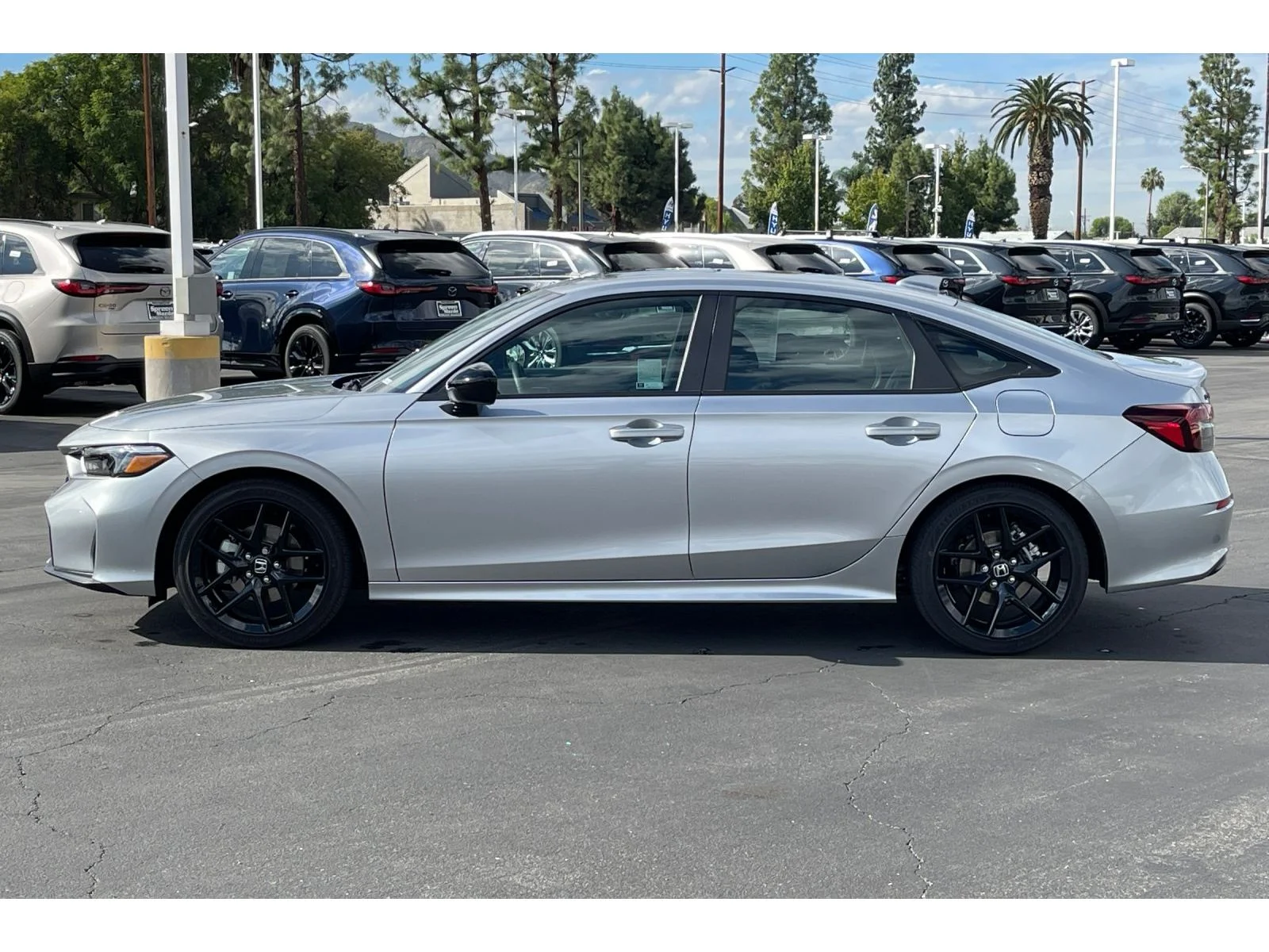 Used 2026 Solar Silver Metallic Honda Sport image 2