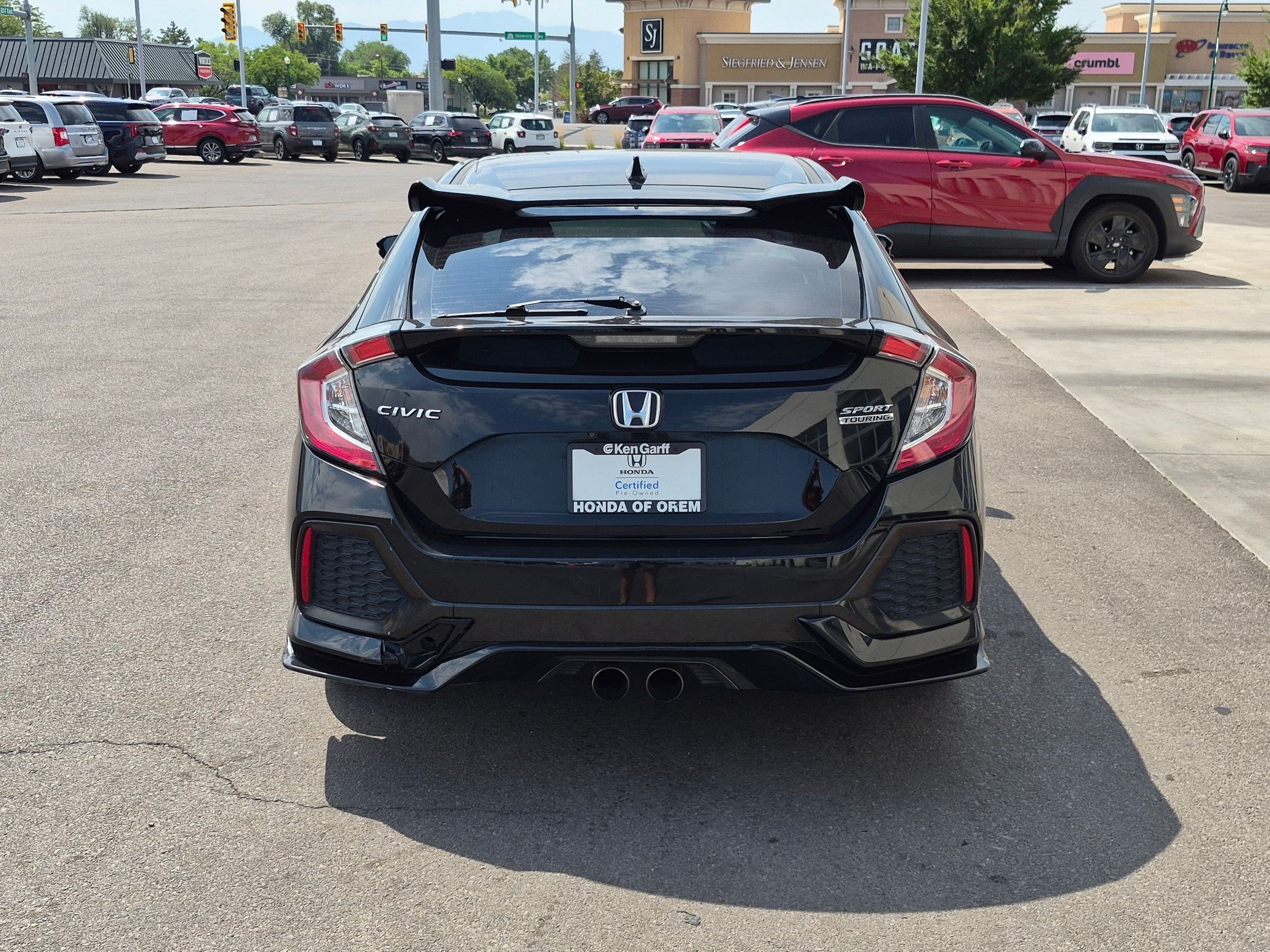 Certified Used 2018 Black Honda Sport Touring image 4