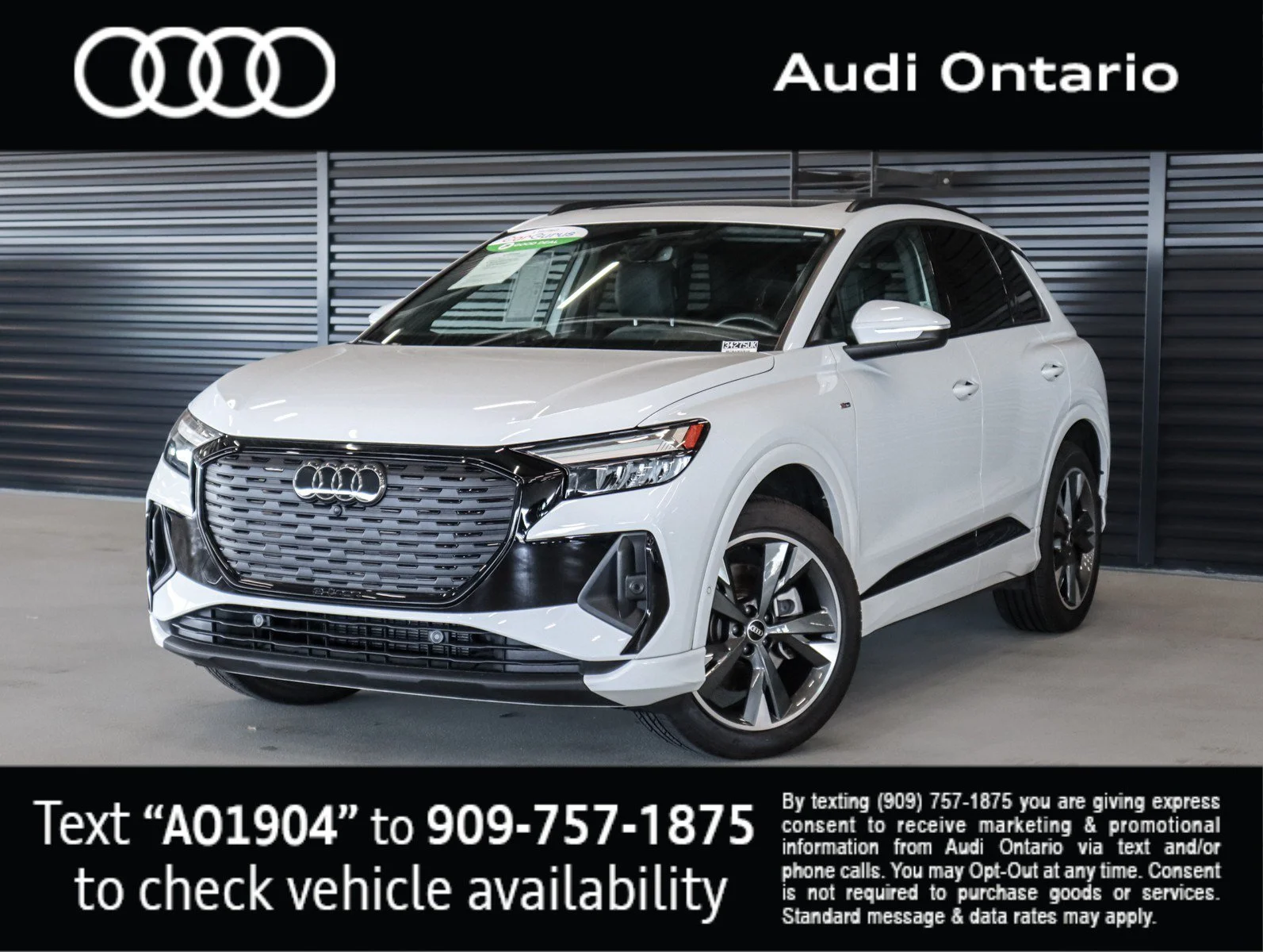 Used 2023 Glacier White Metallic Audi Premium Plus image 1