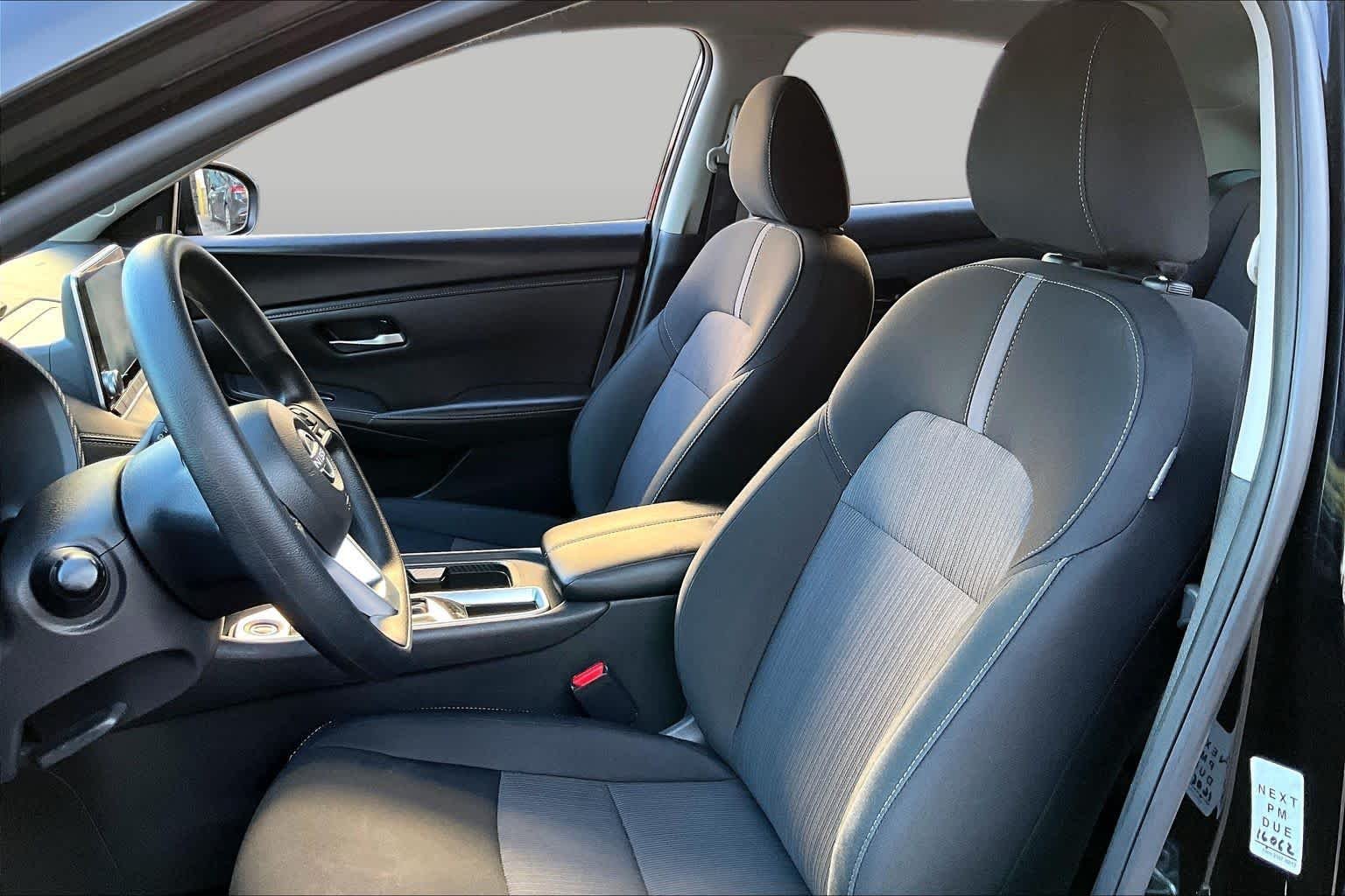 Used 2025 Super Black Nissan SV image 8
