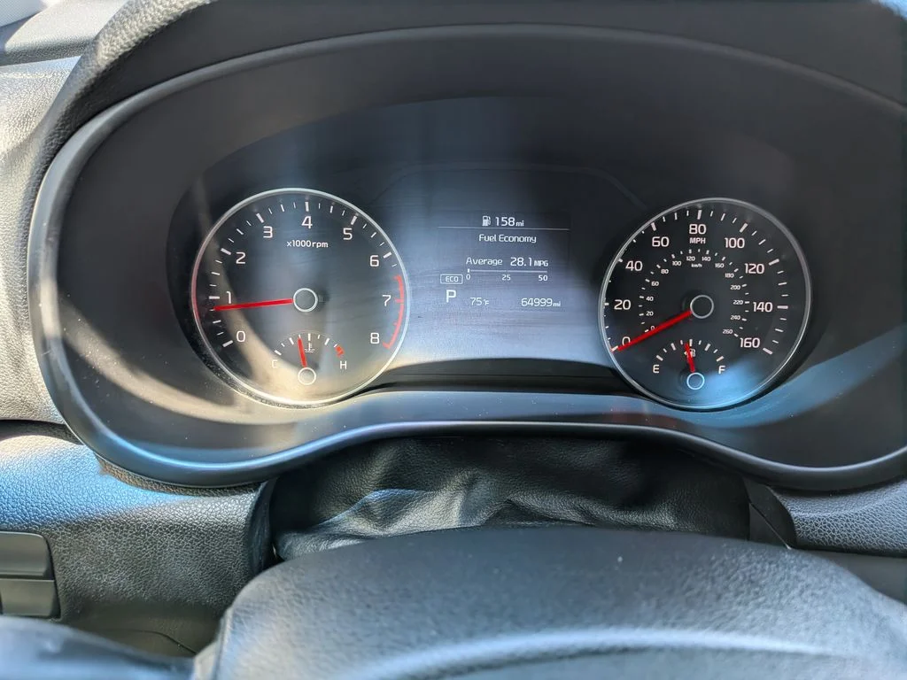 Used 2021 Blue Kia LX image 14