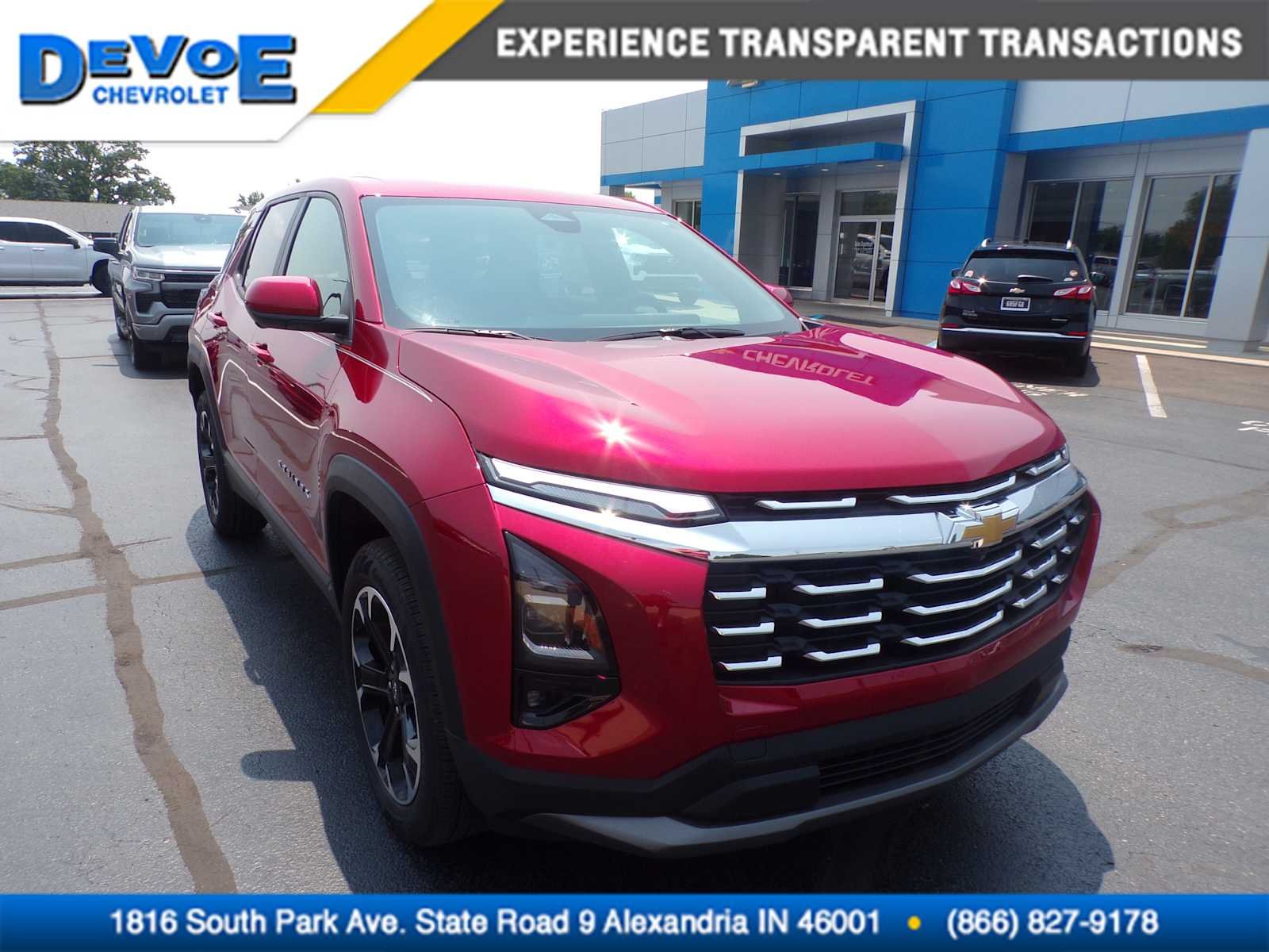 New 2026 Radiant Red Tintcoat Chevrolet LT image 1