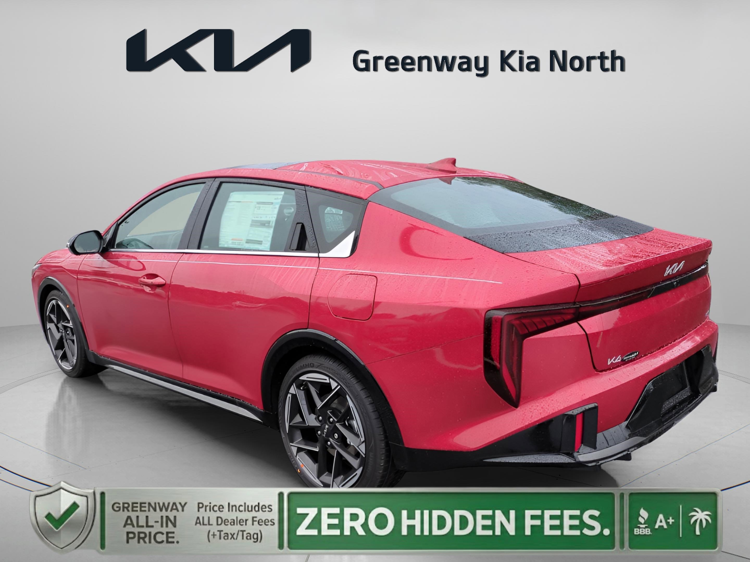 New 2025 Currant Red Kia GT-Line image 6