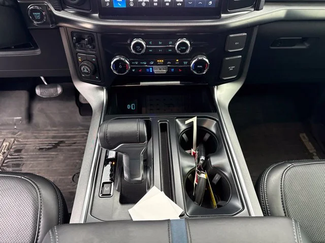 Used 2024 Antimatter Blue Metallic Ford Platinum image 17