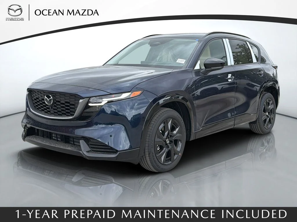 New 2026 Navy Blue Mica Mazda 2.5 S Premium Plus AWD image 1