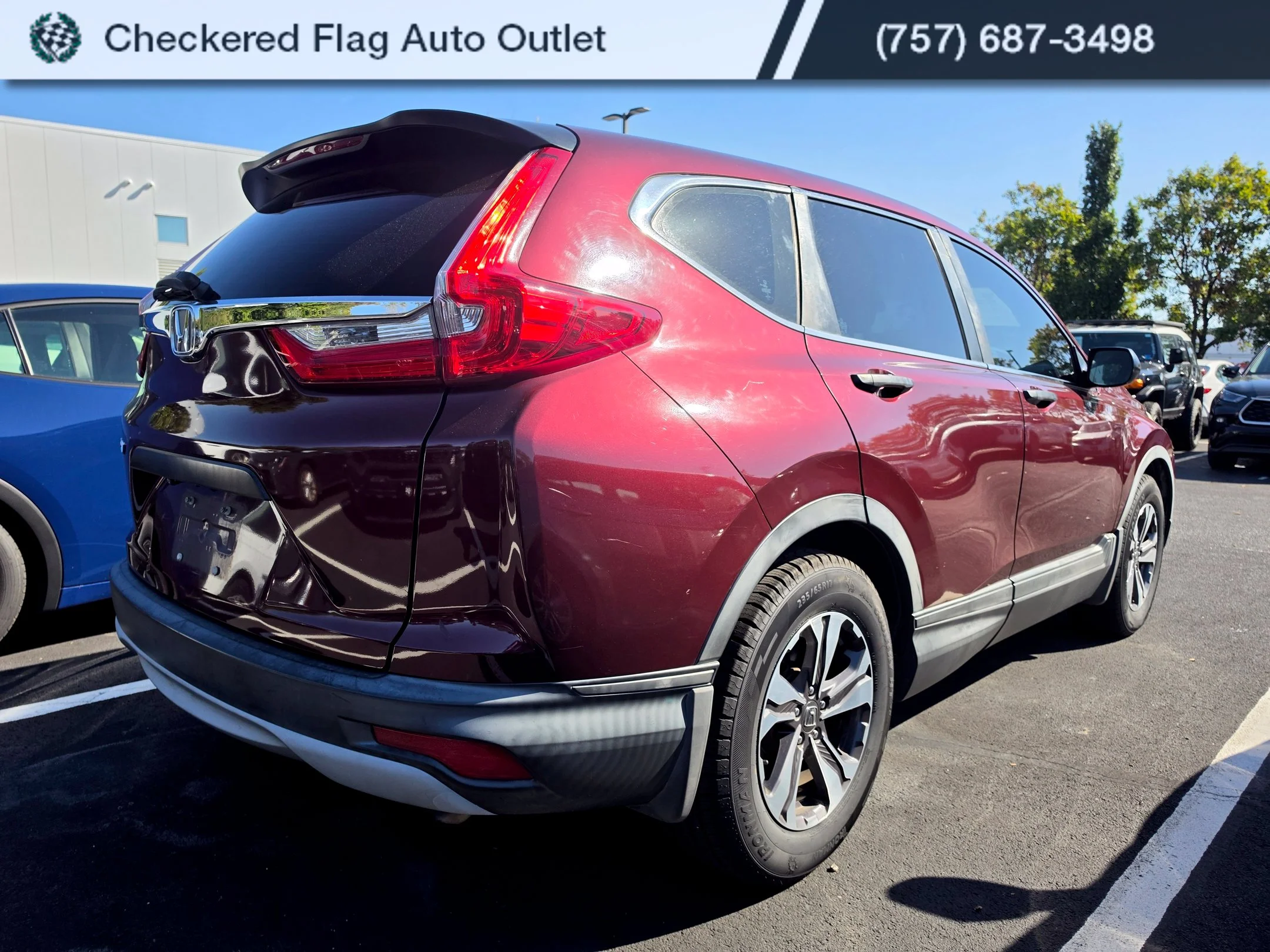 Used 2017 Basque Red Pearl II Honda LX image 6