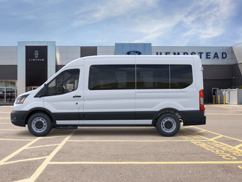 New 2026 Oxford White Ford Passenger Van XL image 3