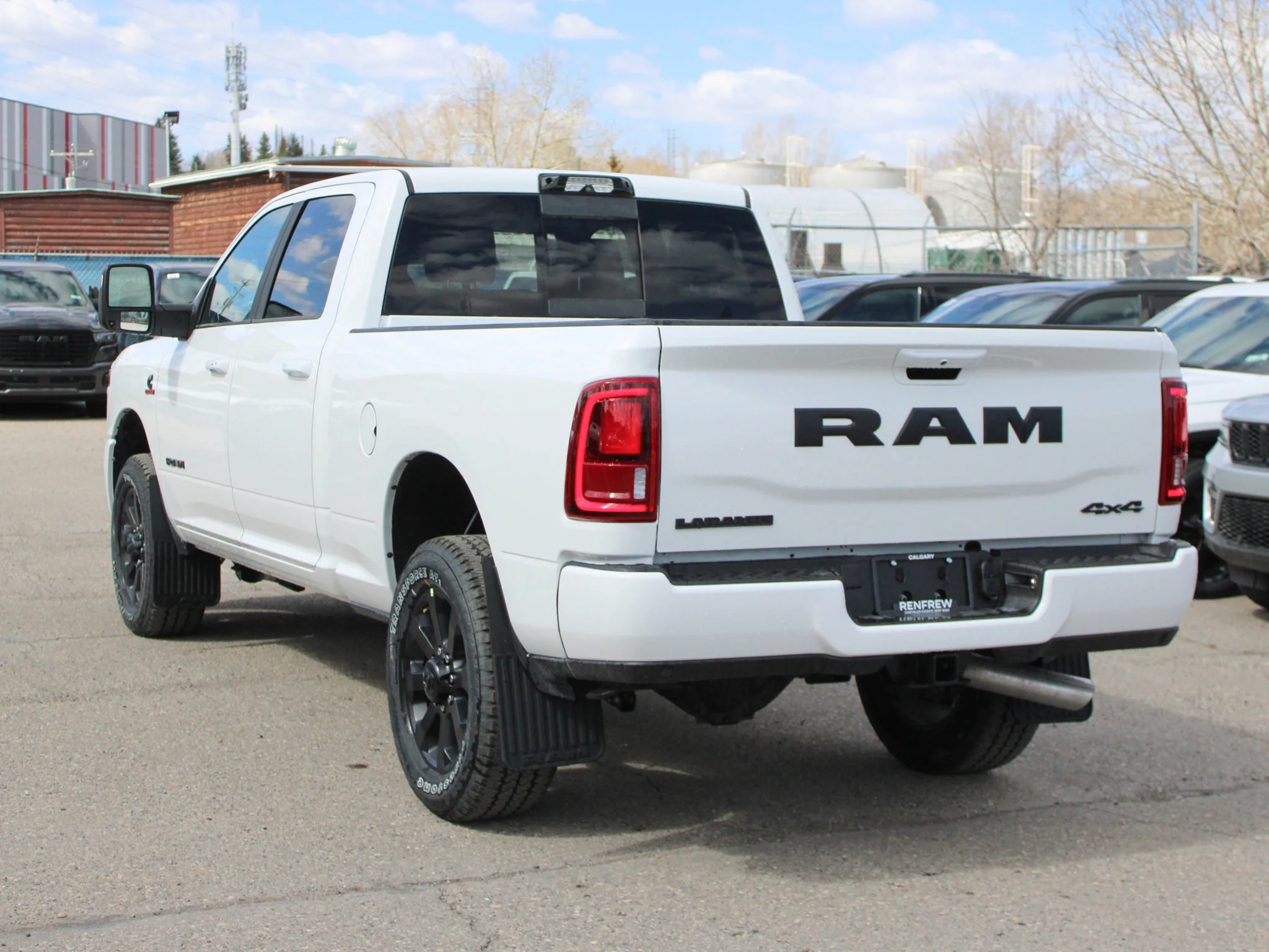 New 2026 White RAM Laramie* image 3