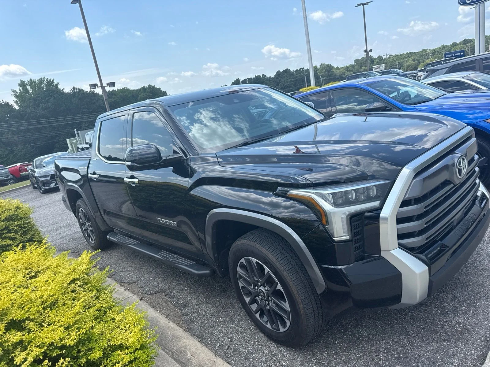 Used 2024 Black Toyota Limited image 2