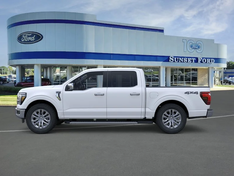 New 2026 Star White Metallic Tri-Coat Ford Lariat® image 3