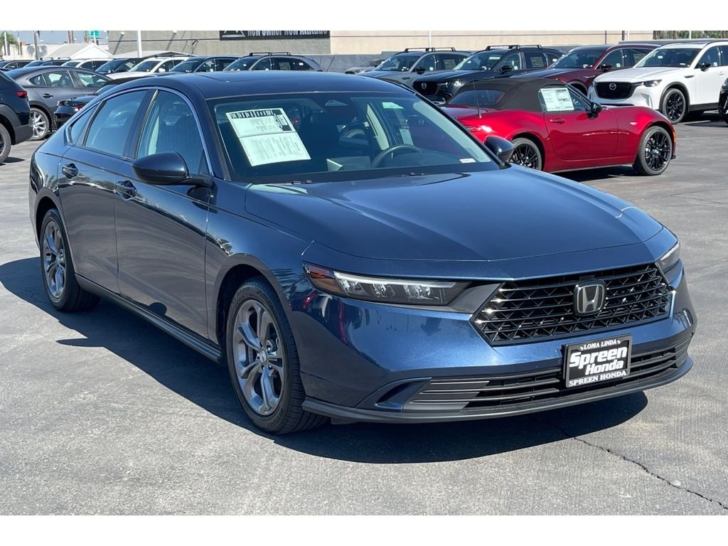 Used 2024 Canyon River Blue Metallic Honda EX image 8