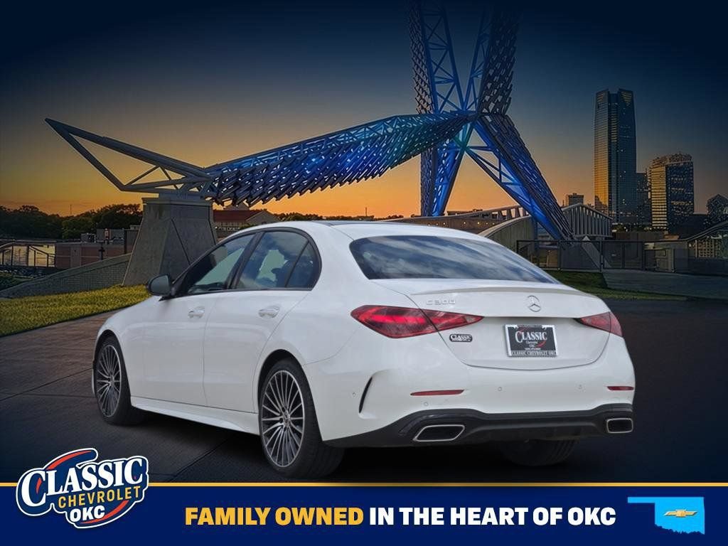 Used 2024 White Mercedes-Benz C 300 image 5