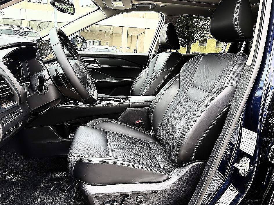 Certified Used 2026 Deep Ocean Blue Pearl Nissan Platinum image 11