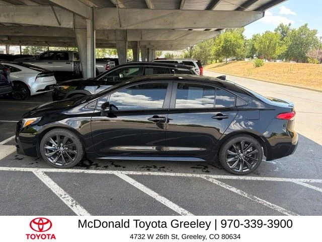 Used 2024 Black Toyota SE image 7