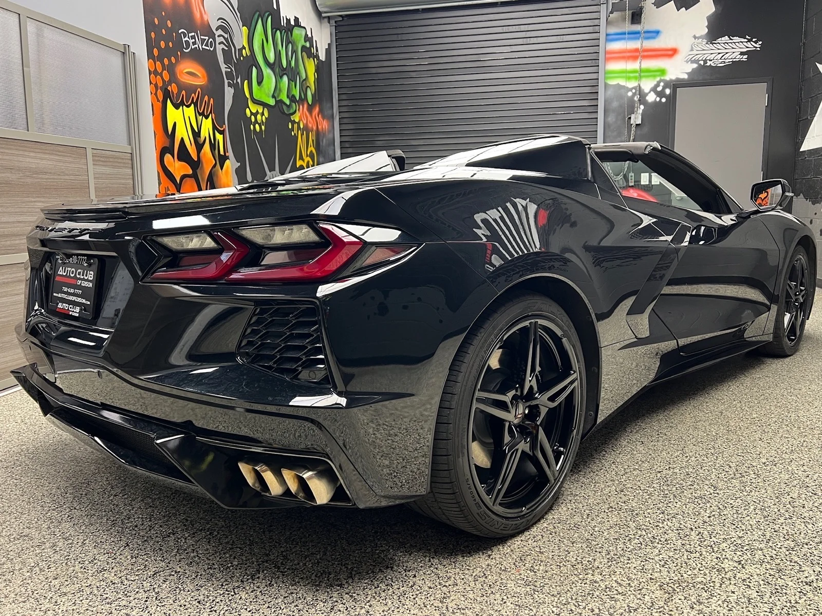 Used 2025 Black (gba) Chevrolet Stingray image 6