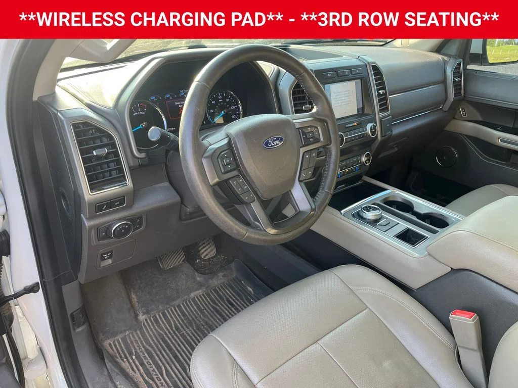 Used 2020 White Metallic Ford XLT image 7
