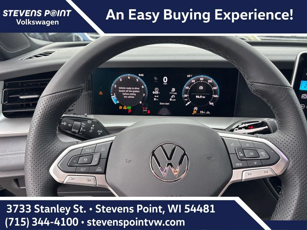 New 2026 Platinum Gray Metallic Volkswagen 2.0T SE R-Line Black image 12