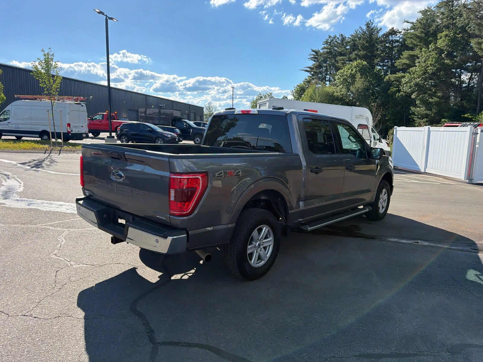 Used 2023 Carbonized Gray Metallic Ford XLT image 9