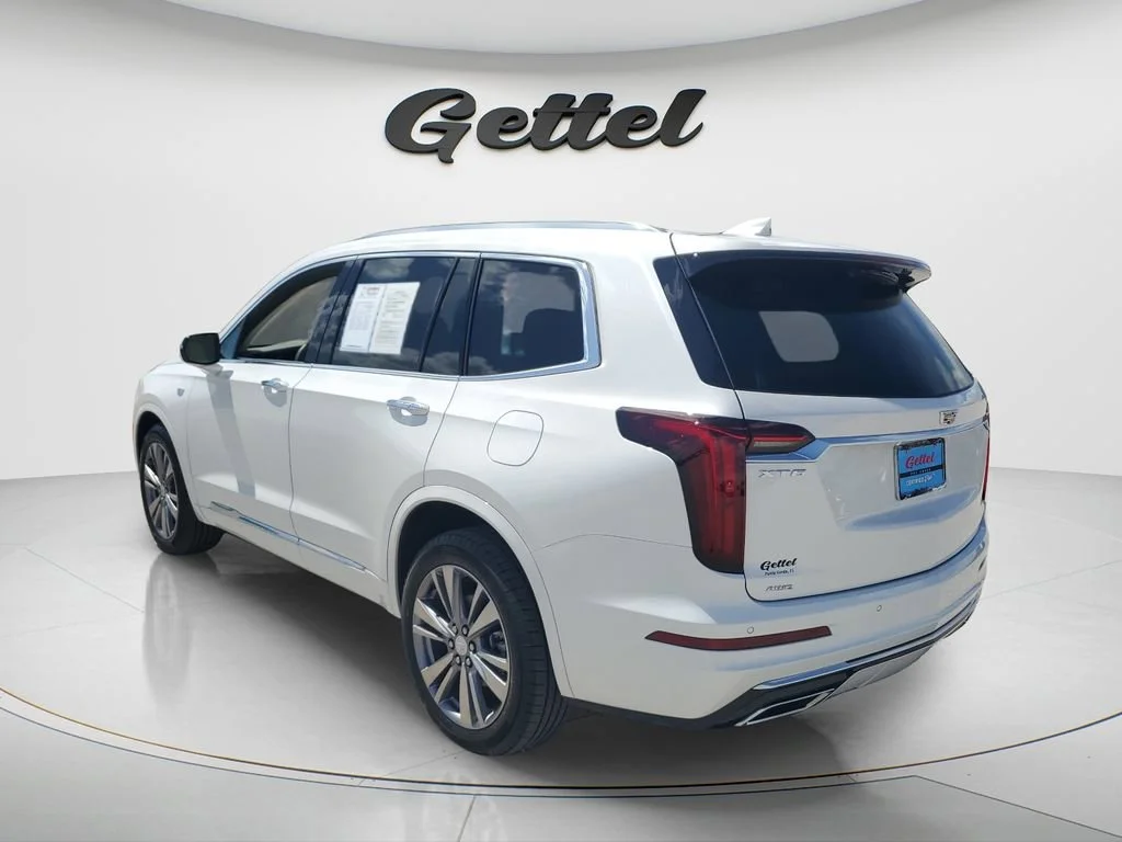 Used 2024 Crystal White Tricoat Cadillac Premium Luxury image 7