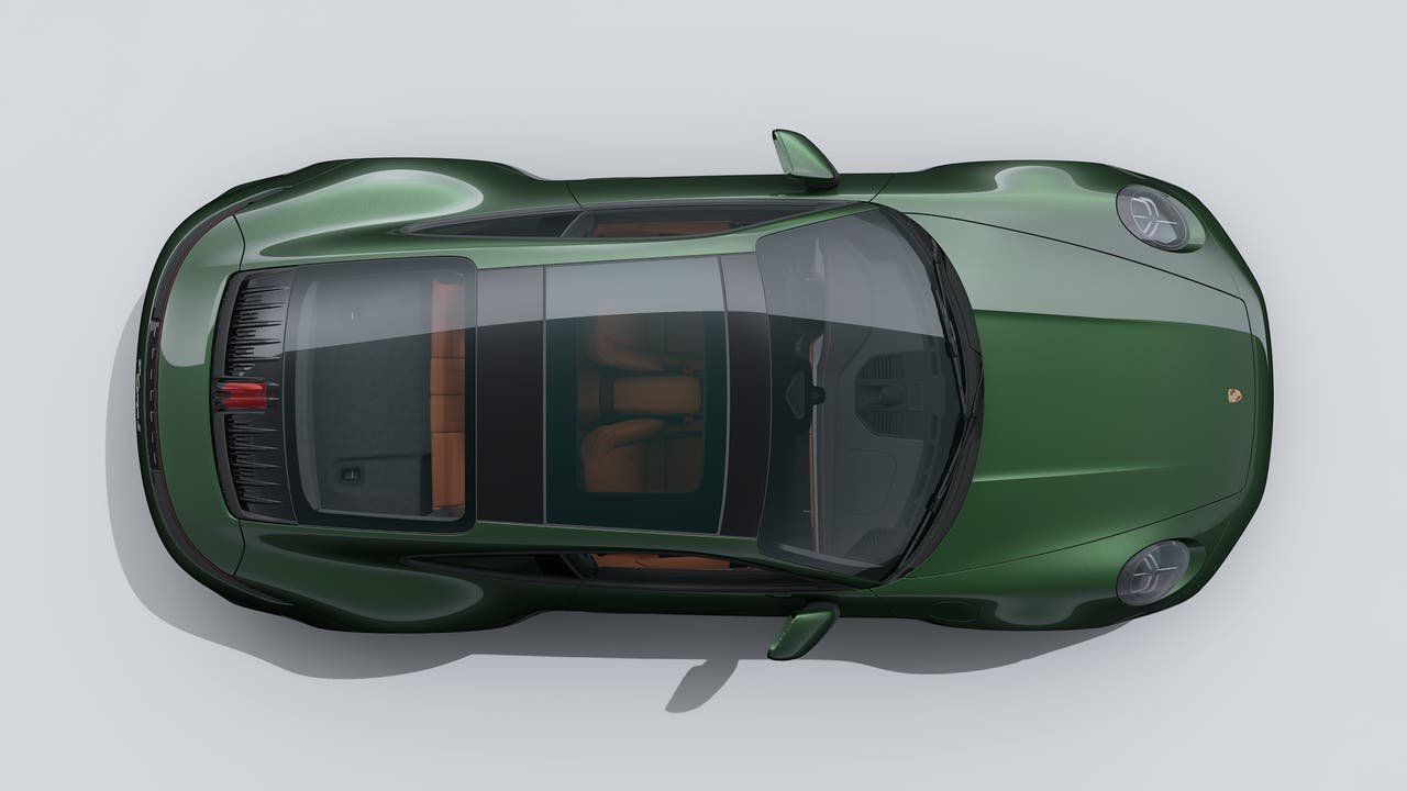New 2026 Oak Green Metallic Neo Porsche Carrera S image 5