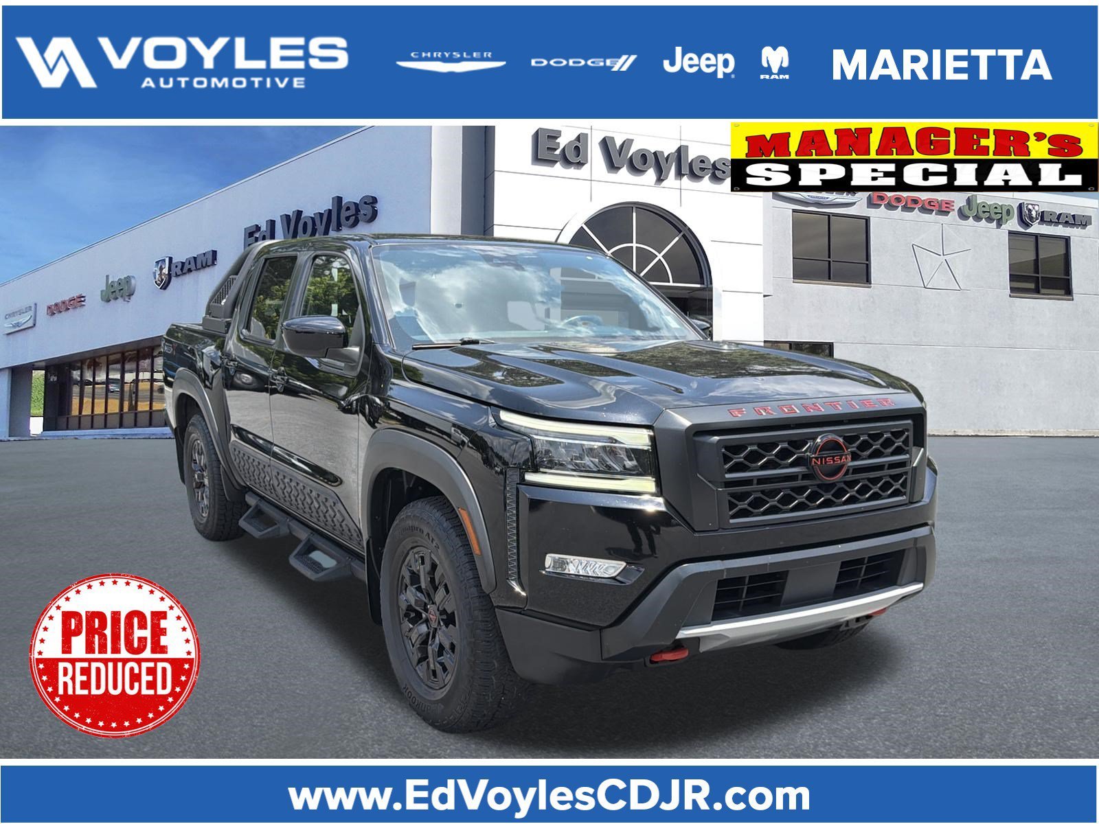 Used 2022 Super Black Nissan PRO-X image 1