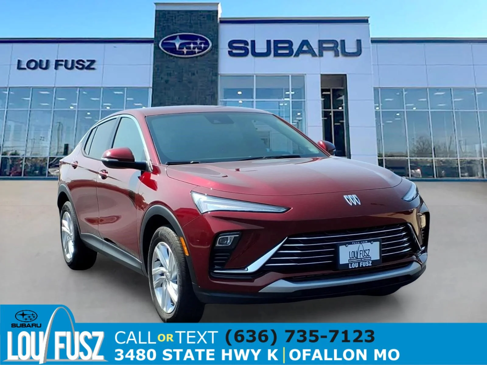 Used 2024 Cinnabar Metallic Buick Preferred image 1