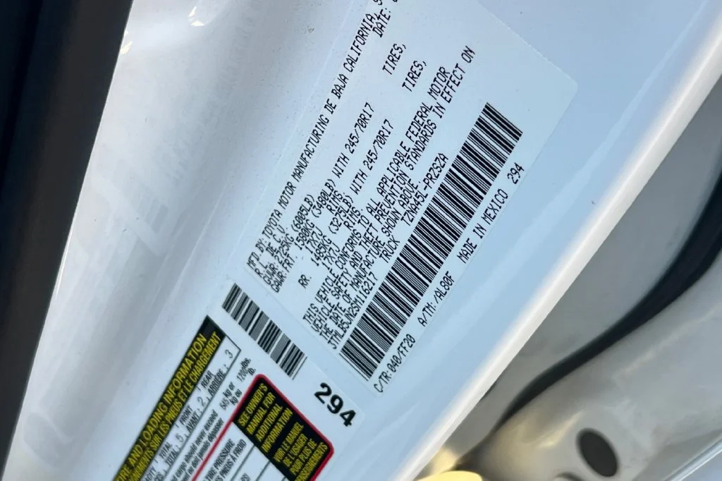 Certified Used 2025 White Toyota SR5 image 31
