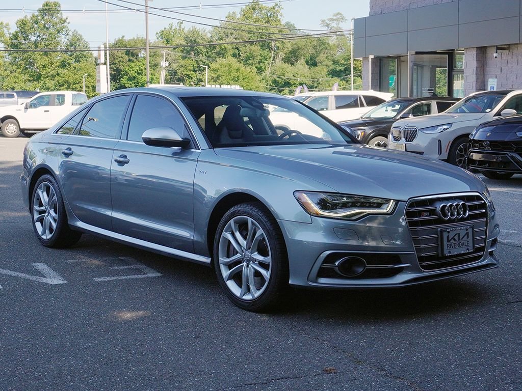 Used 2014 Gray Audi 4.0T Prestige image 2