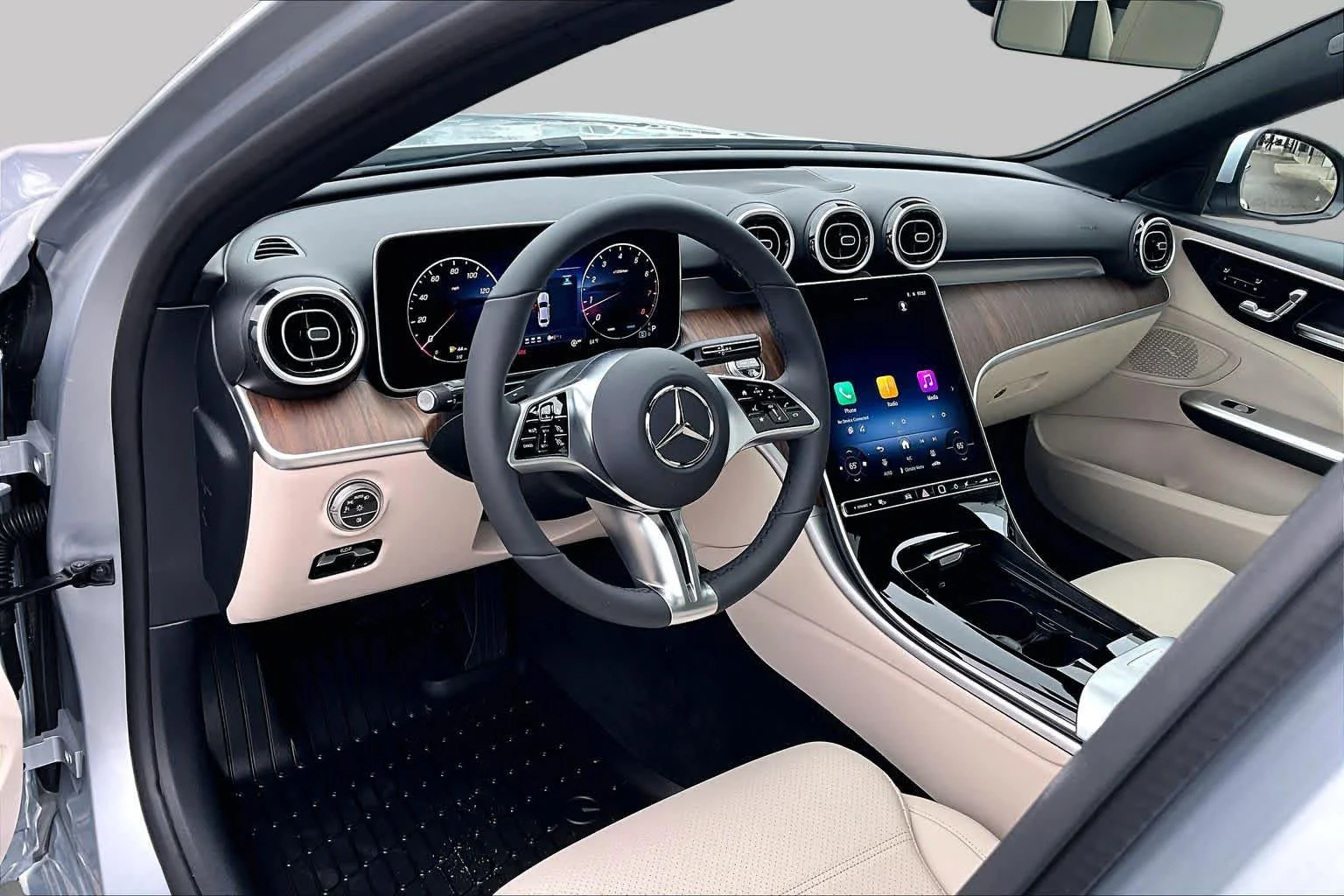 New 2026 Cirrus Silver Metallic Mercedes-Benz C 300 image 10