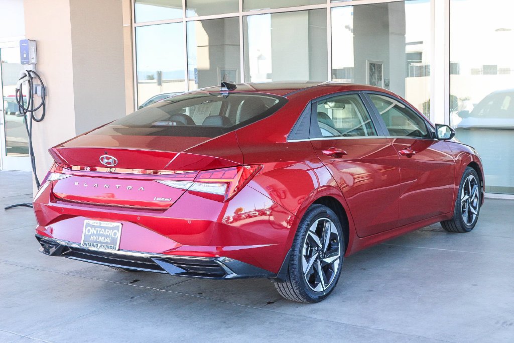 Certified Used 2023 Red Hyundai Limited image 9