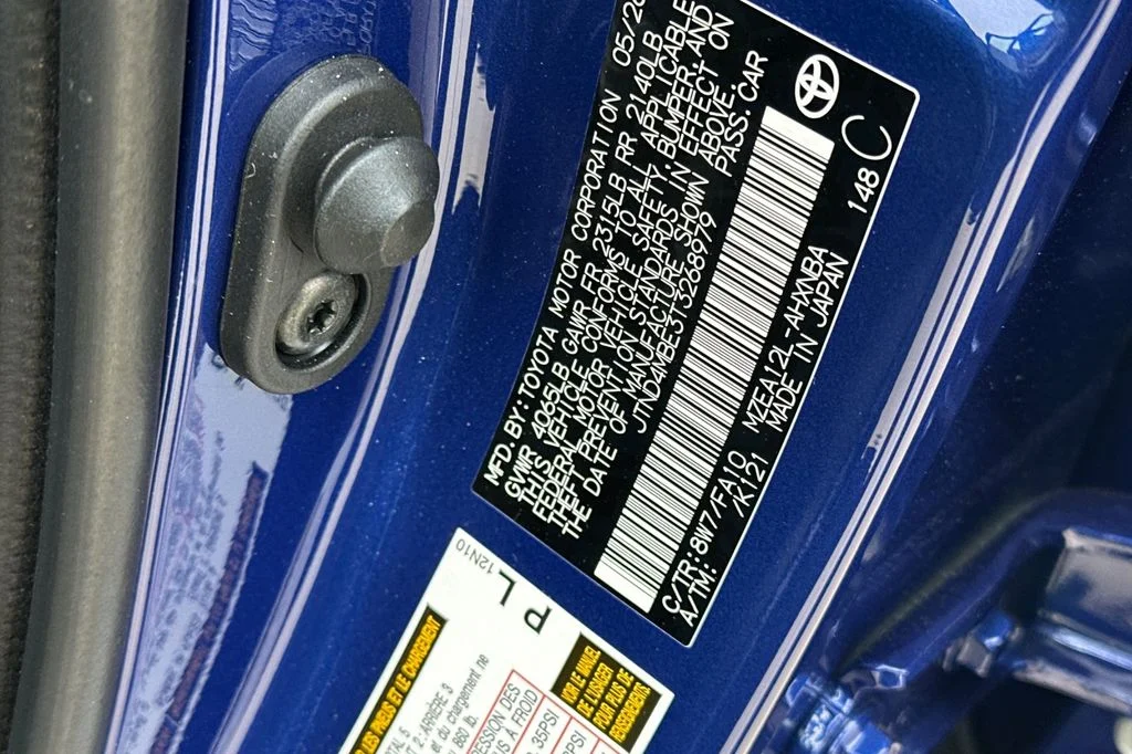 New 2026 Blue Crush Metallic Toyota  SE image 28