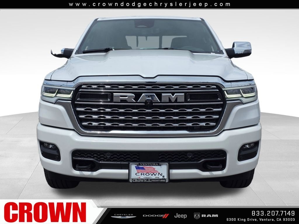 New 2026 Ivory White Tri-Coat Pearlcoat RAM Limited image 2