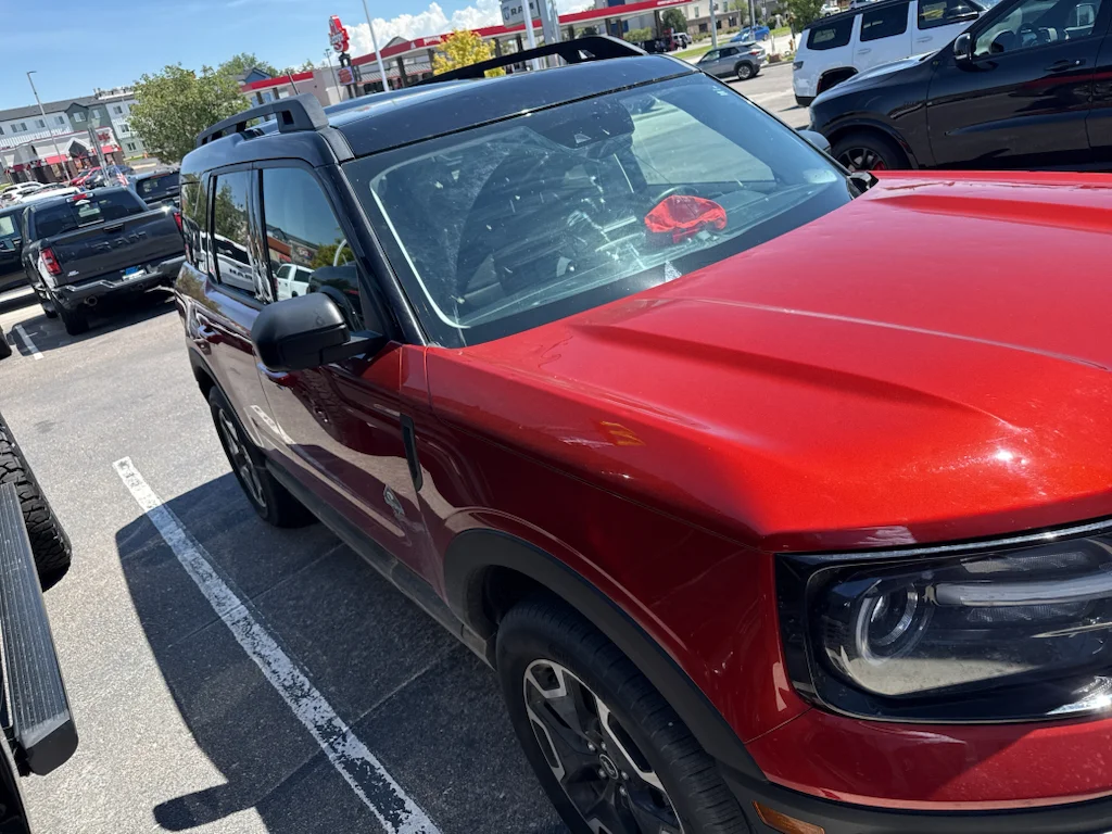 Used 2022 Hot Pepper Red Tinted Clearcoat Ford Outer Banks image 8