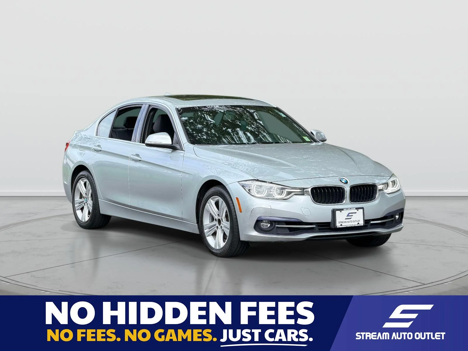 Used 2018 Silver BMW 330i xDrive image 1