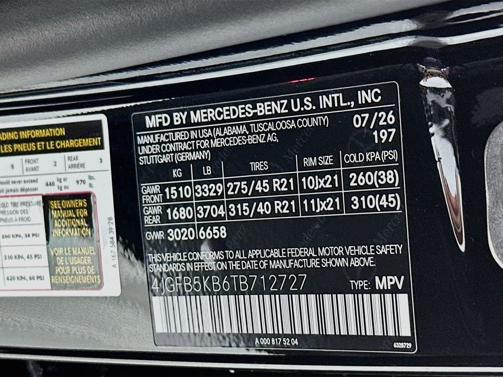 New 2026 Obsidian Black Metallic Mercedes-Benz GLE 450 image 34