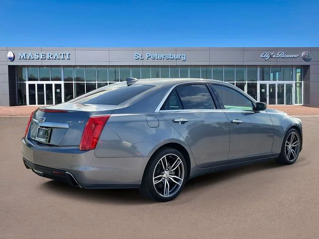 Used 2019 Gray Cadillac 3.6L Twin Turbo V-Sport Premium Luxury image 4