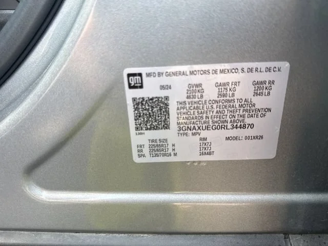 Used 2024 Sterling Gray Metallic Chevrolet LT image 28