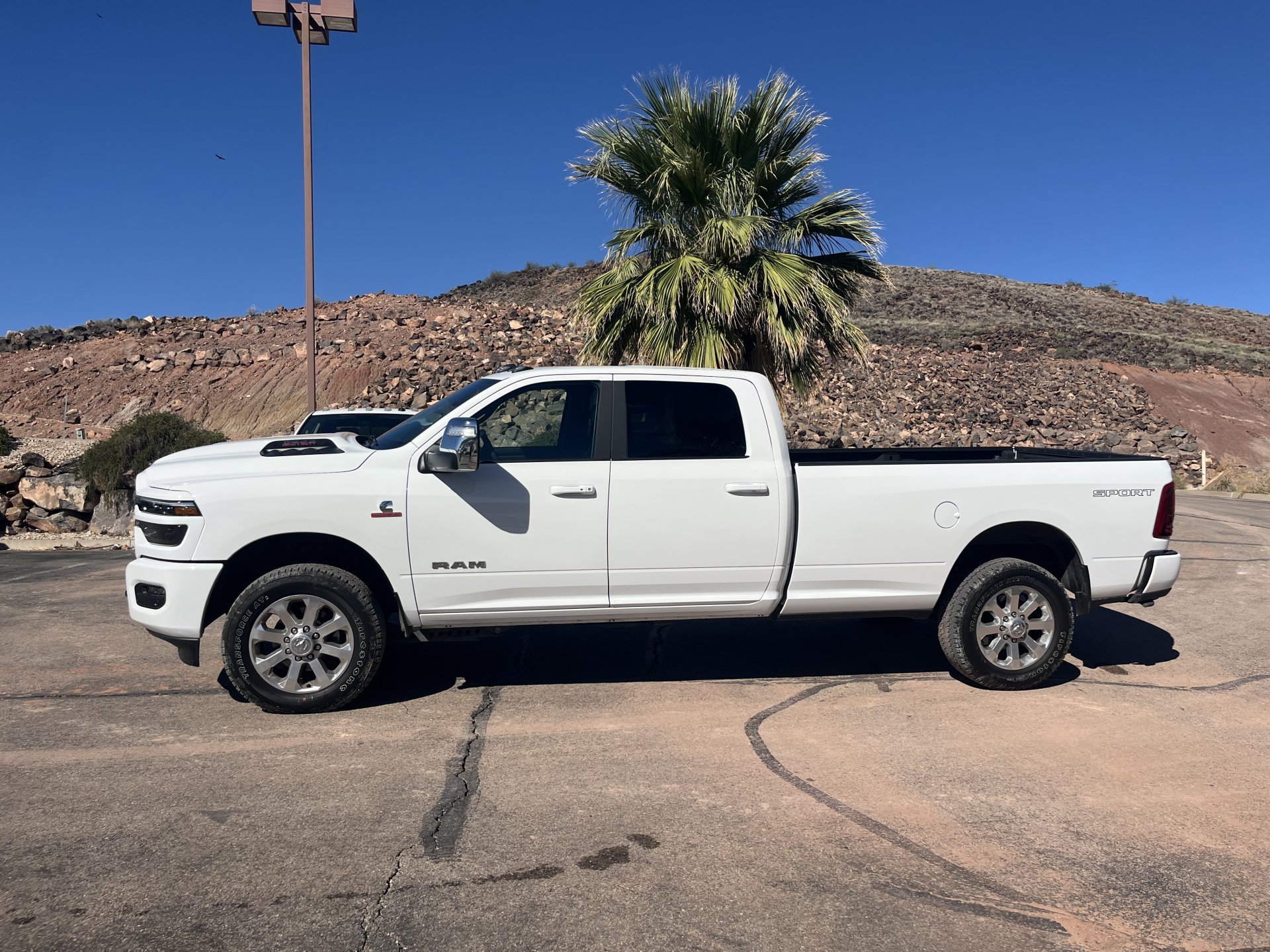 Used 2026 Bright White Clearcoat Ram Laramie image 10