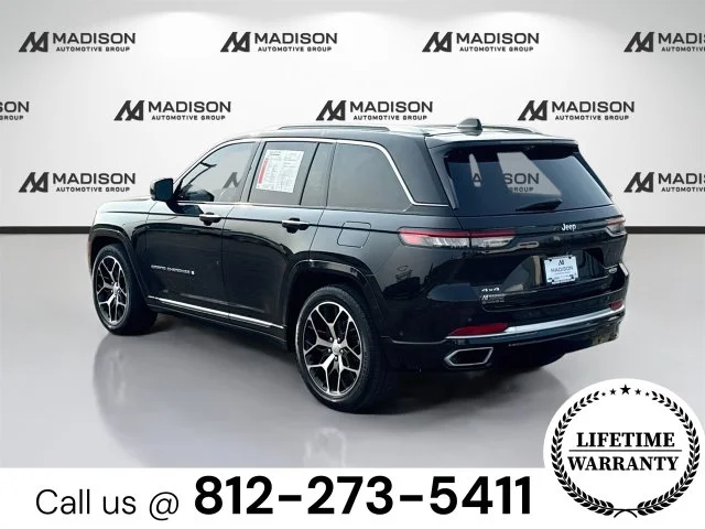 Used 2022 Black Jeep Summit Reserve image 7