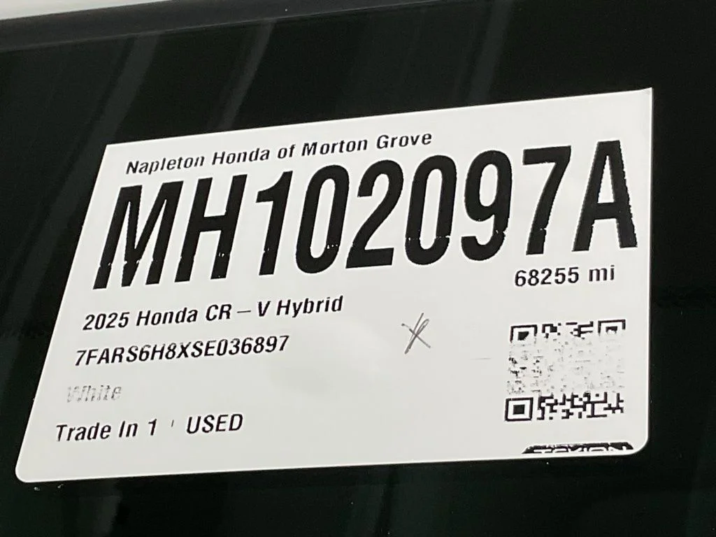Used 2025 Platinum White Honda Sport-L image 34