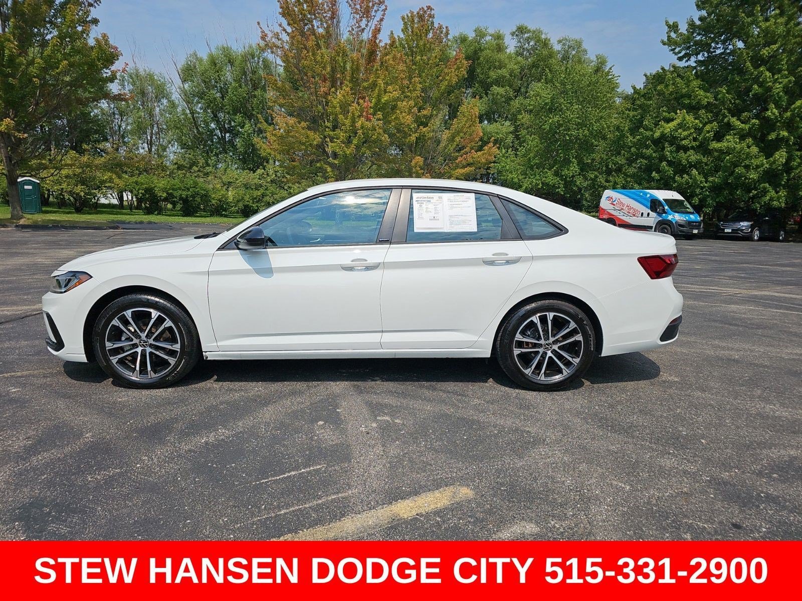 Used 2025 White Volkswagen Sport image 1