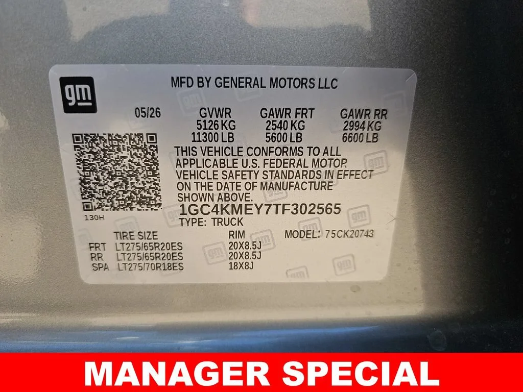New 2026 Sterling Gray Metallic Chevrolet Custom image 41