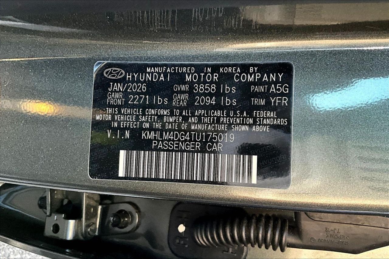 New 2026 Gray Hyundai SEL Sport image 34