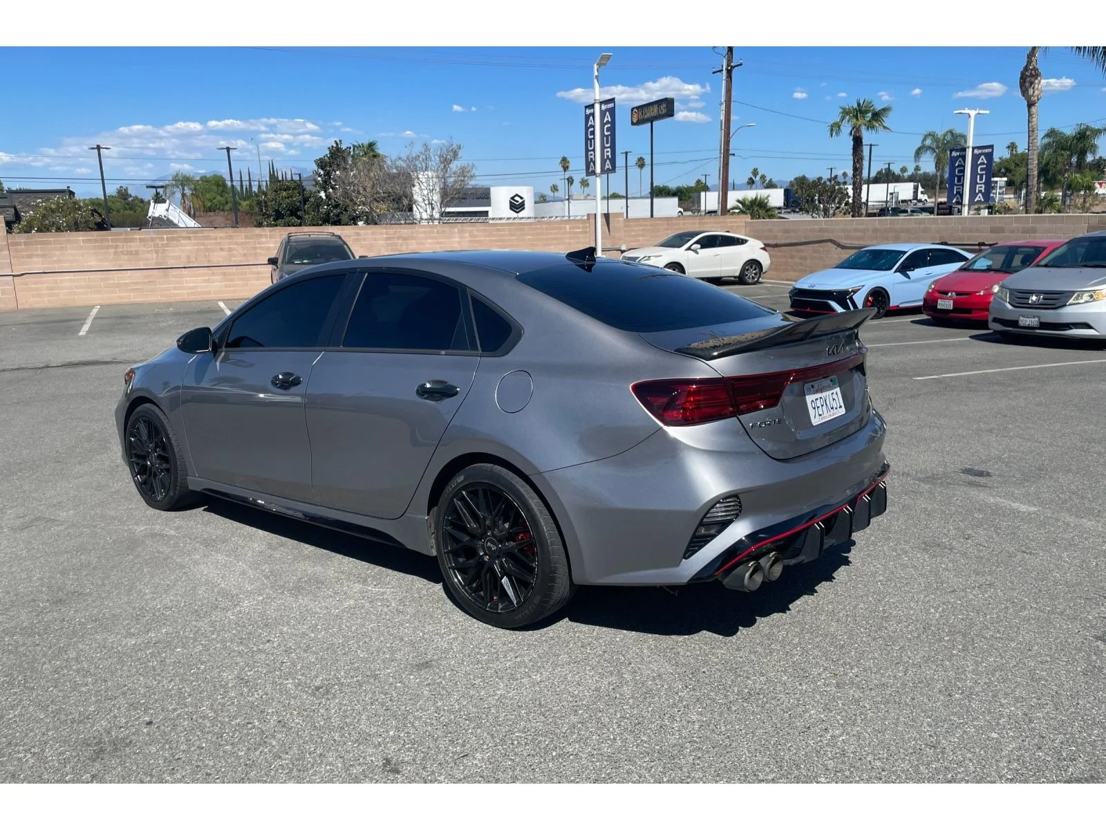 Used 2023 Steel Gray Kia GT image 3