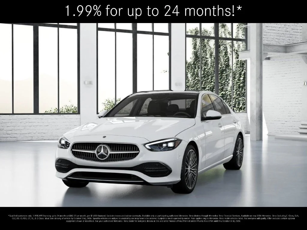 New 2026 Polar White Mercedes-Benz C 300 image 41