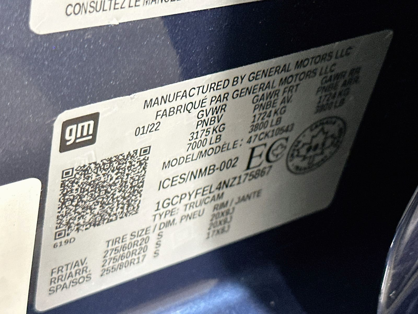 Used 2022 Blue Chevrolet LT Trail Boss image 32