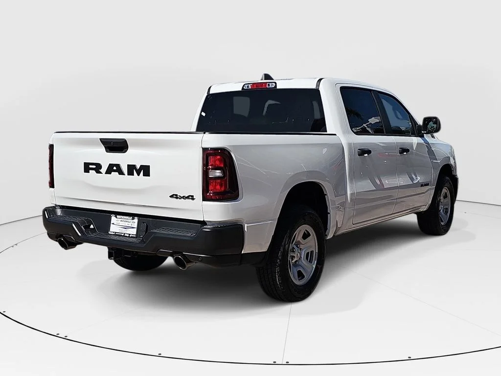 New 2026 Bright White Clear-Coat Exterior Paint RAM Tradesman image 3