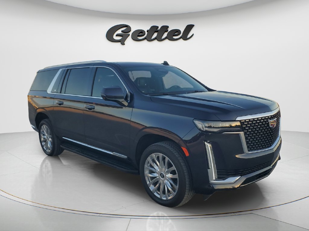 Used 2023 GALACTIC GRAY METALLIC Cadillac 4WD Premium Luxury image 3