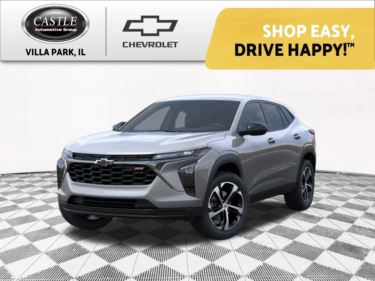 New 2026 Sterling Gray Metallic Chevrolet 1RS image 1
